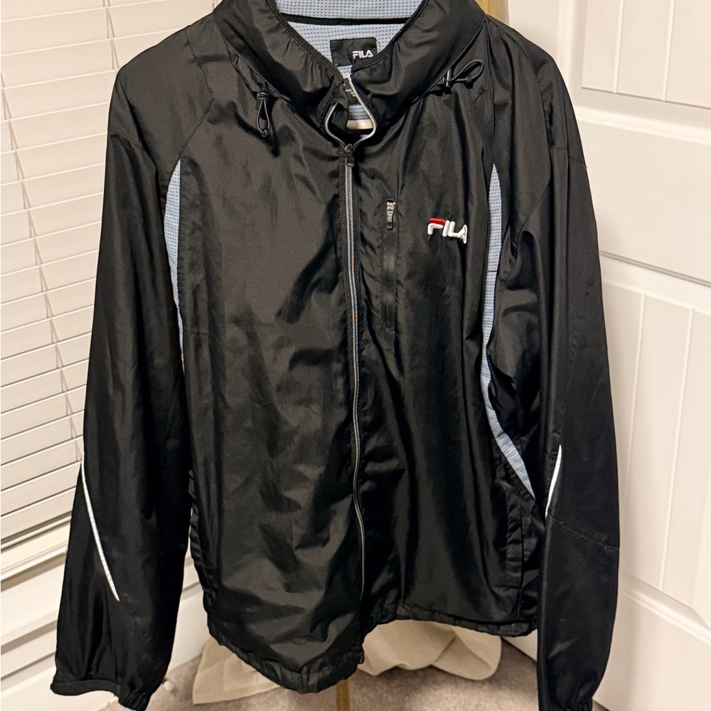 Fila Black and Gray Jacket